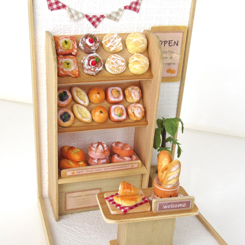 小さなミニパン屋さん ミニチュア・ミニチュアパン その他置物