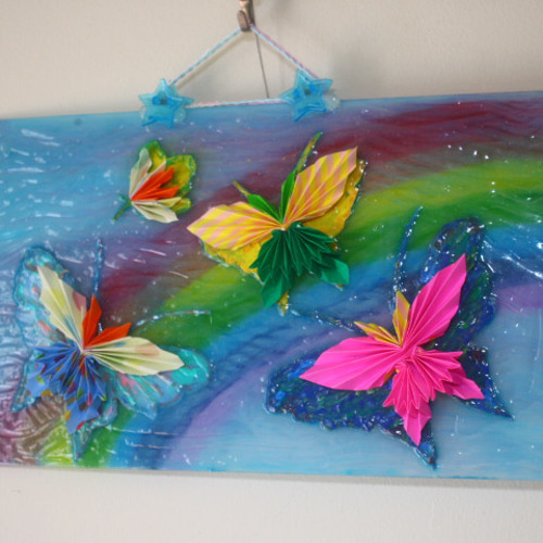 折り紙アート 鳳凰の折り方を2タイプYouTubeチャンネルで公開しました