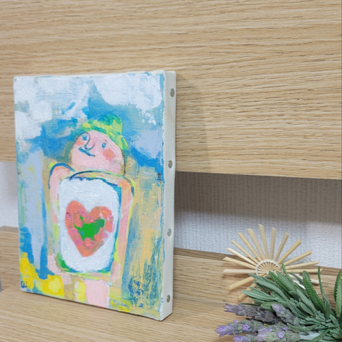 自作画　真作　油絵　キャンバス 今回は名古屋のthreeconsさんから提供していただいたキャンバス