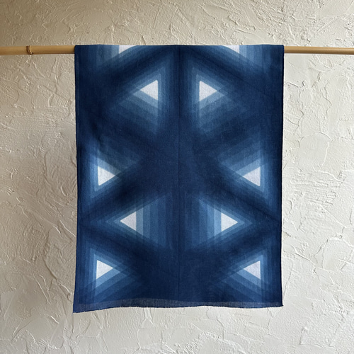 藍染め　タペストリー 山彦」 藍染め タペストリー タペストリー・壁掛け HawaCreation 通販