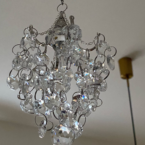 0575⭐ シャンデリア ロココ調 アンティーク サンキャッチャー 0575