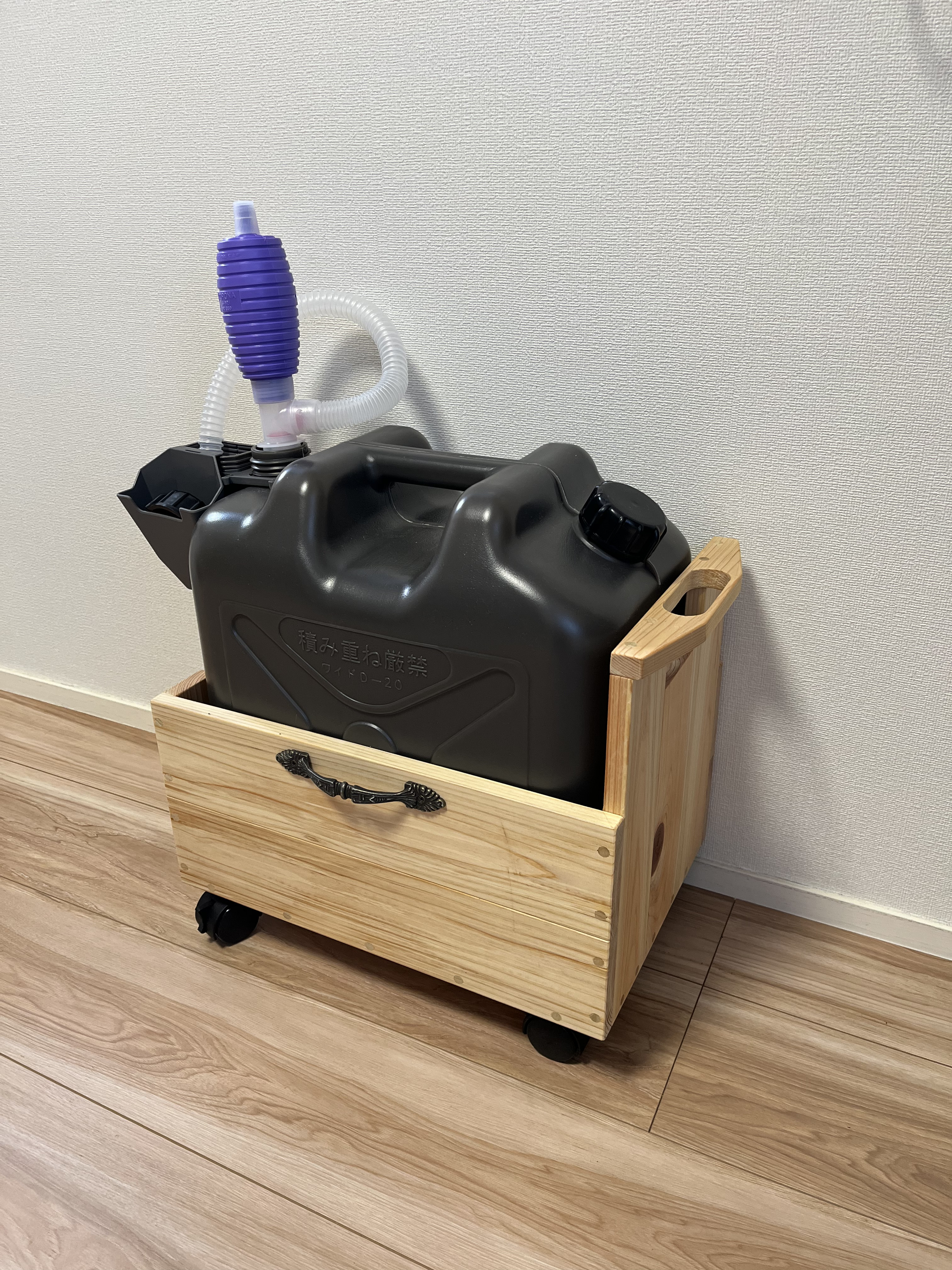 灯油缶台車 (20L用) ／ 新作‼️