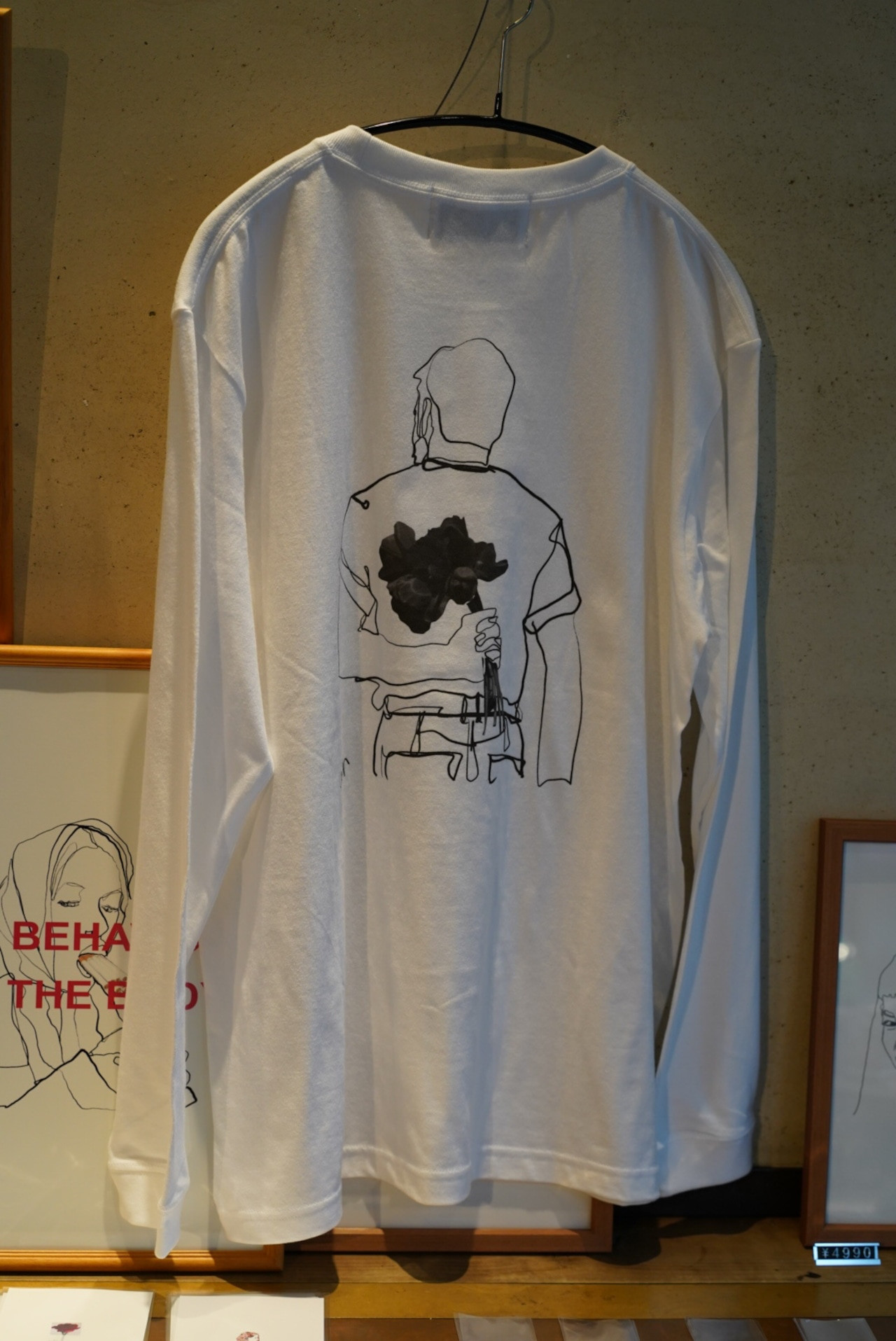 print long sleeve T-shirt①