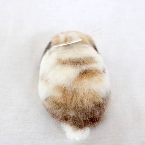 けろ様 うさぎさん羊毛フェルトストラップ けろ様 猫うさぎ犬 羊毛フェルトストラップ
