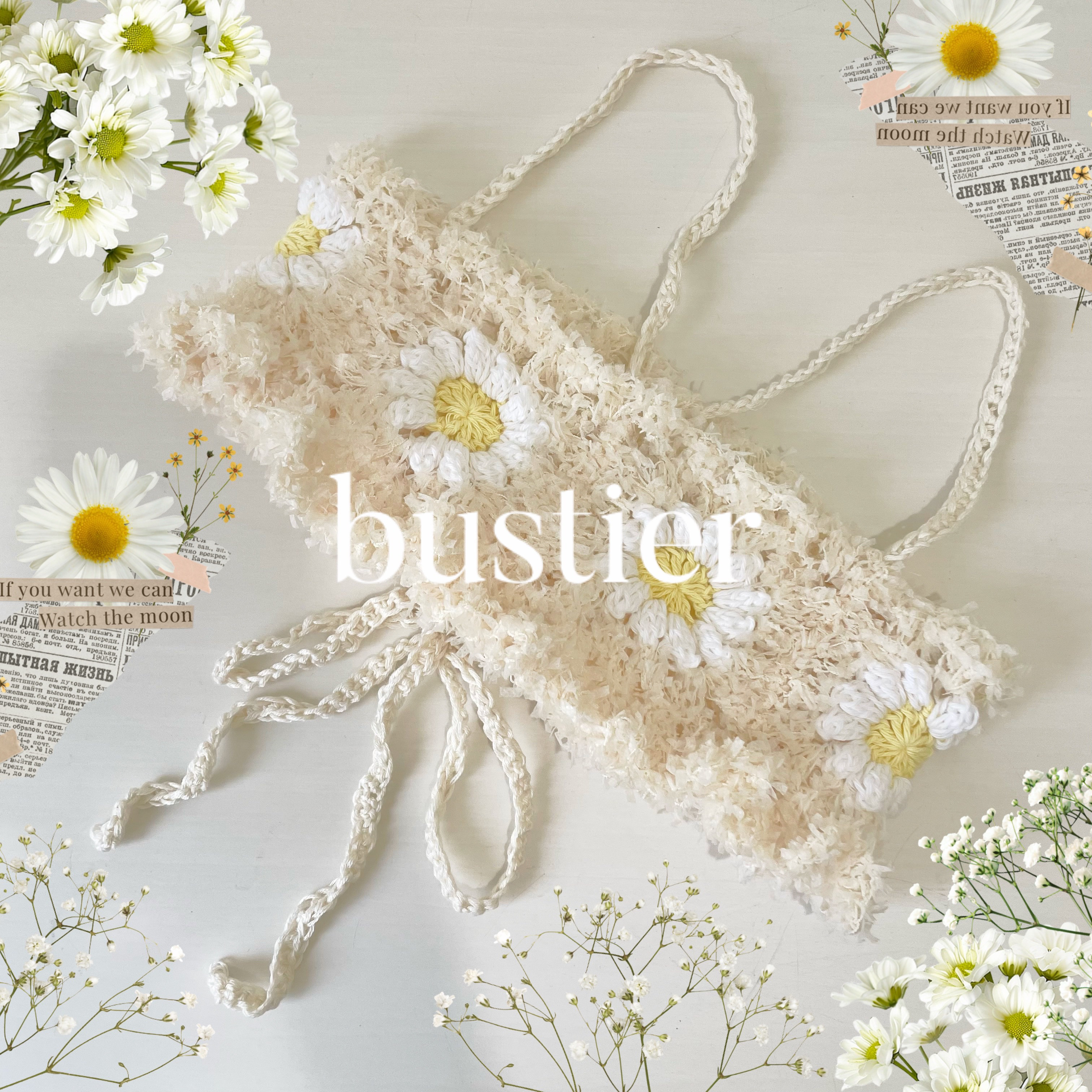 入荷now 安全 ビスチェ ハンドメイド 花 トップス