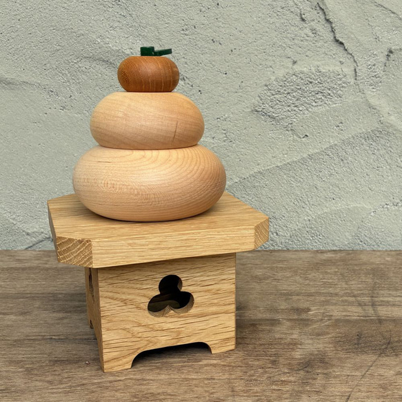 三宝｜木製 無垢 お正月 お月見 ひな祭り 日本 行事 節句 インテリア 和モダン 4枚目の画像