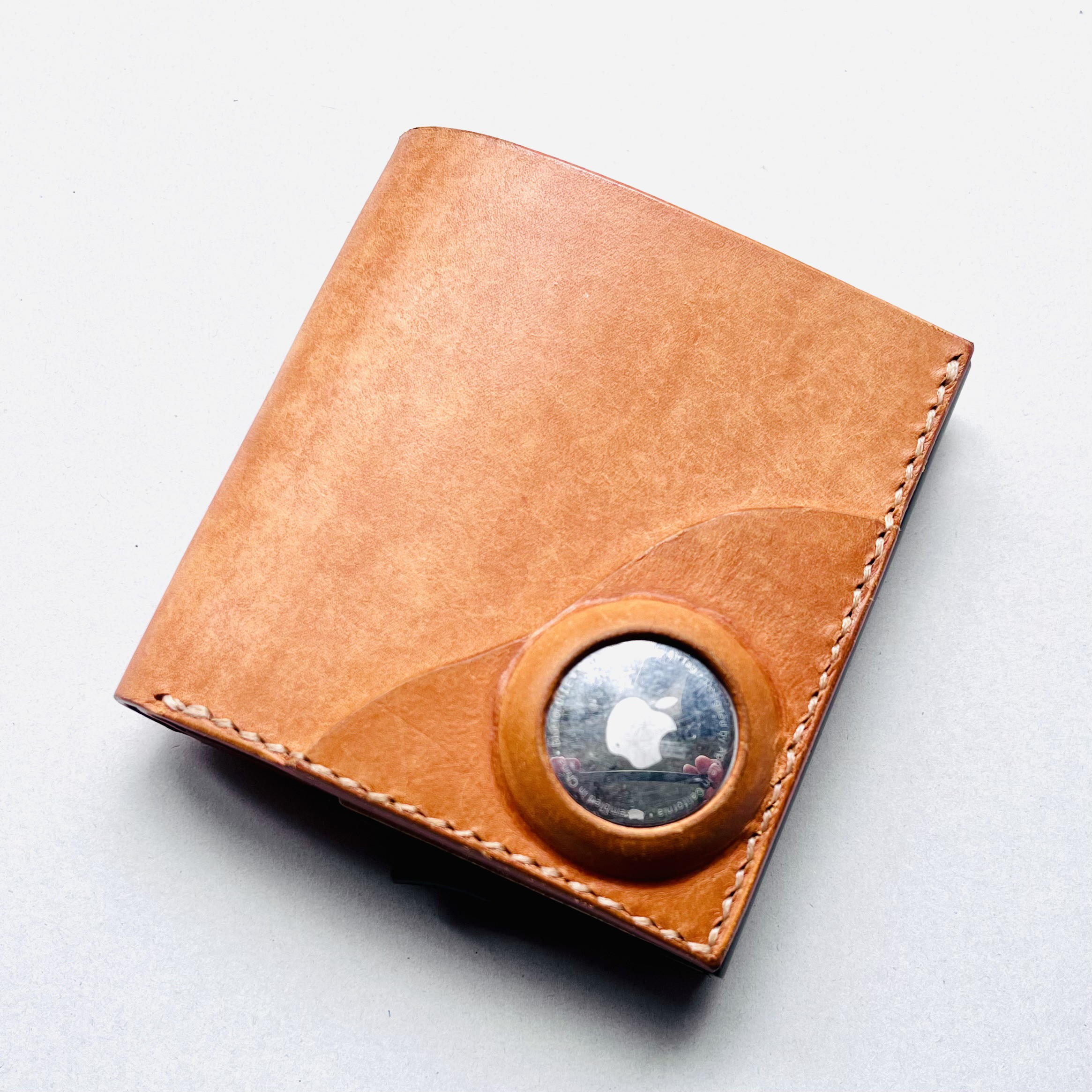 二つ折り財布 × プエブロ × スライドカードケース × AirTag収納