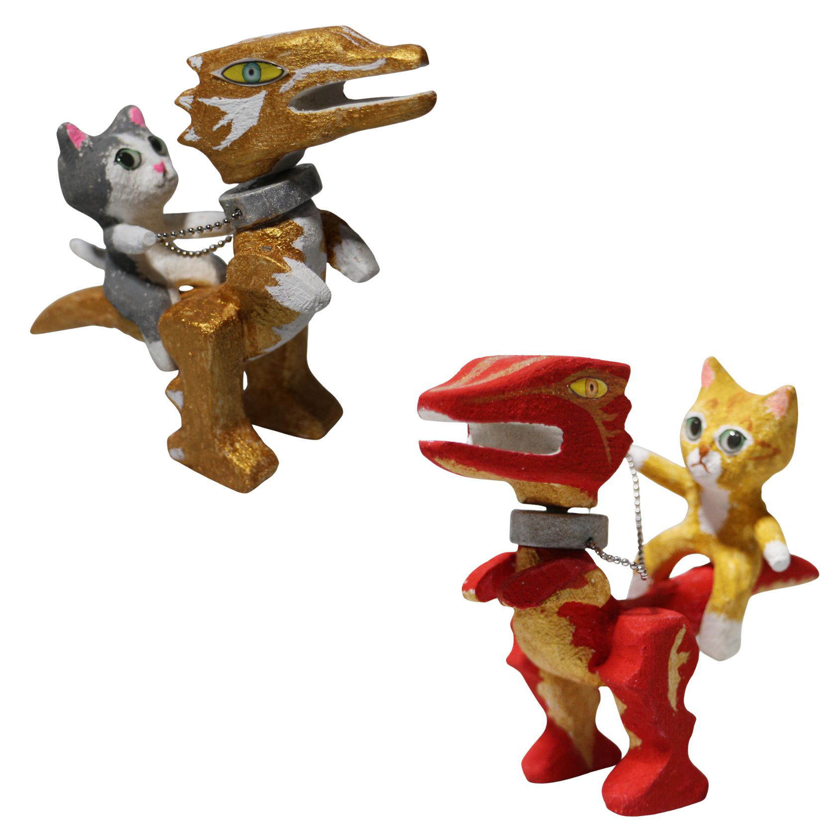 ドラゴンにのった猫