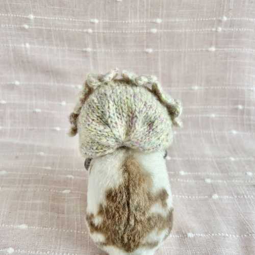 【ハンドメイド】小花柄うさぎさんボンネット ハンドメイド】小花柄うさぎさんボンネット いろんなカラーで