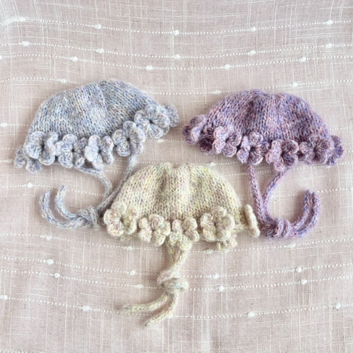 お花のボンネット うさぎ・ペット・ぬいぐるみ ペット服