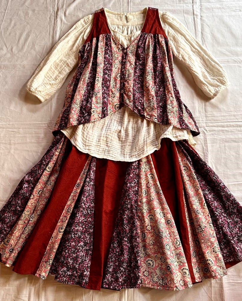 SAYOCAFEパッチワークスタイリッシュデザインセットアップ