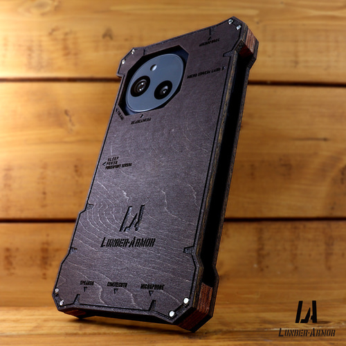AQUOS sense9ケース 木製 耐衝撃 ウッド wood case 木 本革 かっこいい