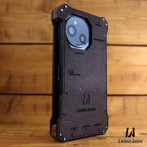 AQUOS sense9ケース 木製 耐衝撃 ウッド wood case 木 本革 かっこいい