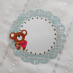 動物*くまさん*ハロウィン*お化け+カボチャ*アルバム*クラフトパンチ