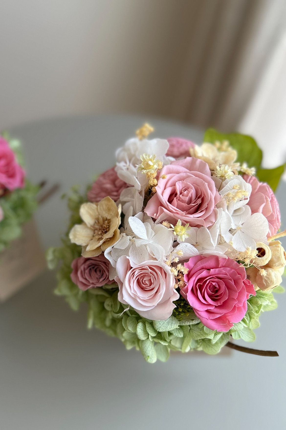 プリザーブドフラワーアレンジメント