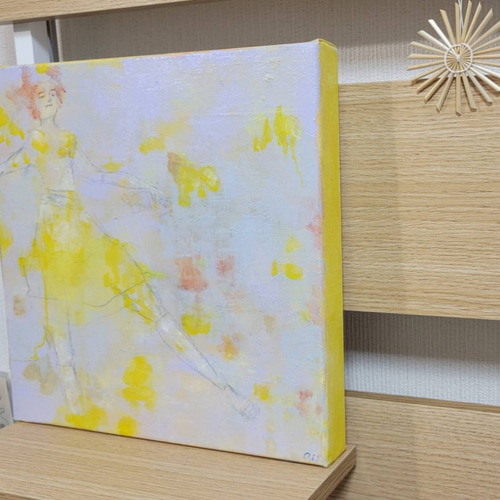 処女作 ブレラン 絵画 原画 キャンバス 14×18 F0キャンバス 2-5人（匹）家族絵 絵画 the nephew 通販