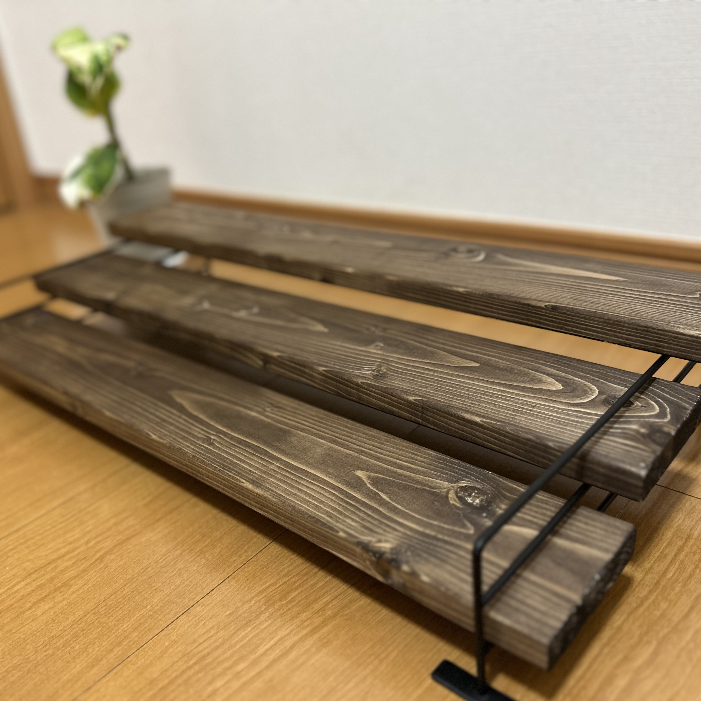 ハンドメイド　ラック　飾り棚　オーダー受け付けます