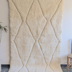 アジラルラグ-No1 107×158 モロッコラグ カーペット 絨毯 カーペット