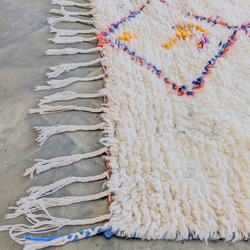 モロッコ直輸入　ベニワレンラグ-No.18(124×191cm) 11枚目の画像