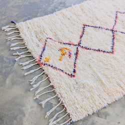 モロッコ直輸入　ベニワレンラグ-No.18(124×191cm) 7枚目の画像