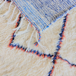 モロッコ直輸入　ベニワレンラグ-No.18(124×191cm) 14枚目の画像