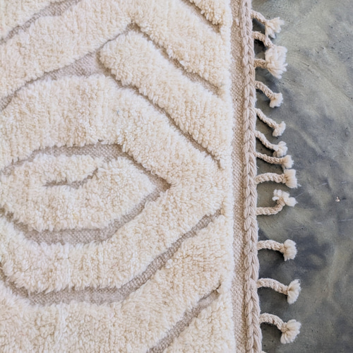 モロッコ直輸入 ベニワレンラグ-No.19(102×152cm) カーペット・絨毯