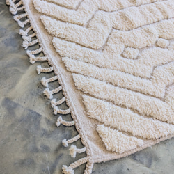 モロッコ直輸入　ベニワレンラグ-No.19(102×152cm) 9枚目の画像