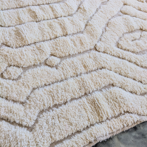 モロッコ直輸入 ベニワレンラグ-No.19(102×152cm) カーペット・絨毯