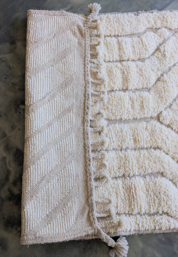 モロッコ直輸入　ベニワレンラグ-No.19(102×152cm) 15枚目の画像