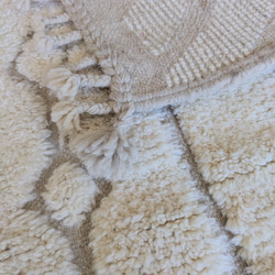 モロッコ直輸入　ベニワレンラグ-No.19(102×152cm) 16枚目の画像