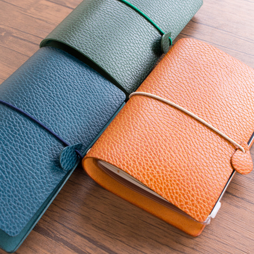 本革 トラベラーズノートカバー パスポートサイズ 3色 手帳カバー M's