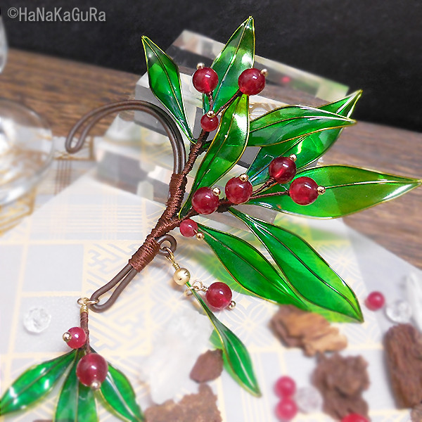 南天イヤーフック