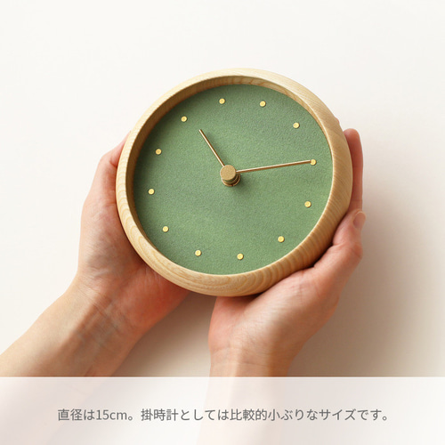 はなもっこ 掛時計 黒 ブラック 掛け時計・置き時計 シーブレーン 通販