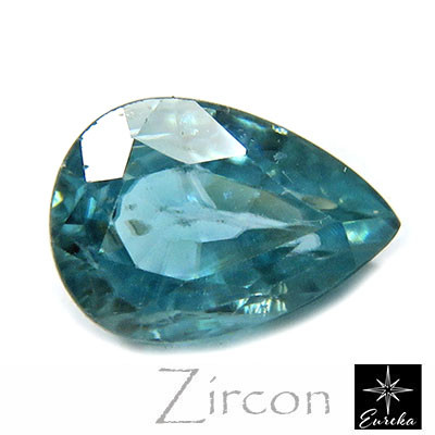 ブルージルコン ルース ベトナム産 2.3ct 天然石 trr124