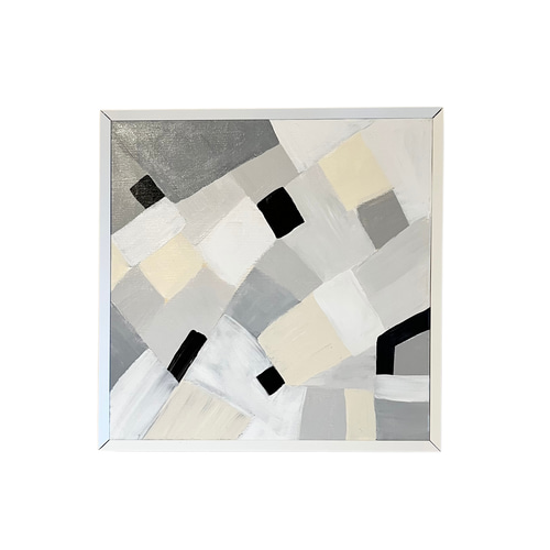 モダン　抽象画　絵画　アート　ヴィンテージ Modern mosaic/抽象画 (S4) /アート/インテリア/モダン/現代