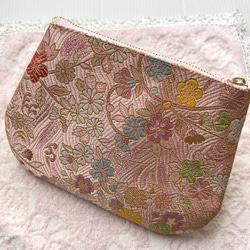 有松絞りリメイク　フレア袖ワンピース　濃紺　花柄　ロング丈　シームポケット 有松絞りリメイク フレア袖ワンピース 濃紺 花柄 ロング丈