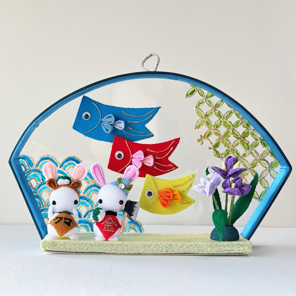 中古 鯉のぼり ⑧ 4m 両面金太郎 こいのぼり 2色 こどもの日 節句 中古