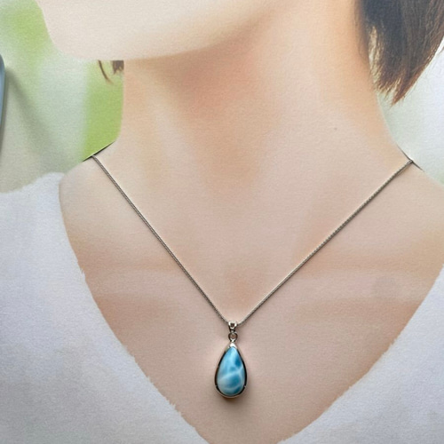 ラリマー ペンダントトップ シルバー (765) ペンダントトップ luce