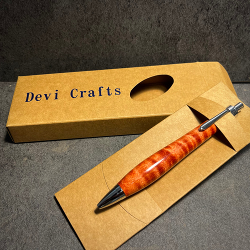 本花梨瘤杢 葡萄杢木軸ペン 3004 ペン・筆記用具 Devi crafts 通販