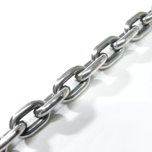シルバー925 リンク ブレスレット【極太タイプ】日本製 長小豆チェーン