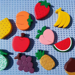 木製フルーツパズル 3枚目の画像