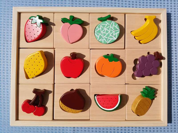 木製フルーツパズル 7枚目の画像