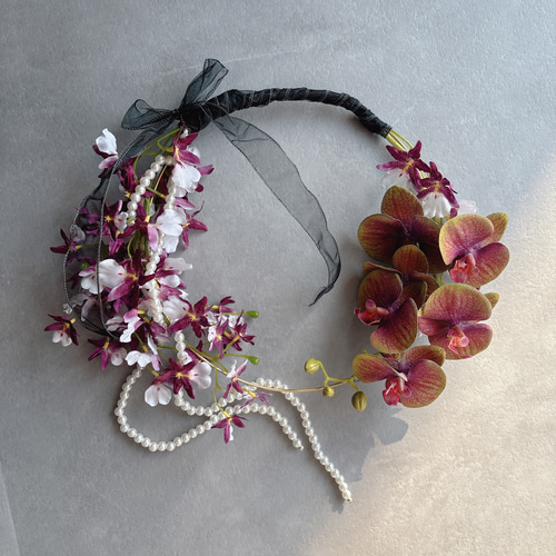 フープブーケ ♡ アーティフィシャルフラワー ウェディング ブーケ