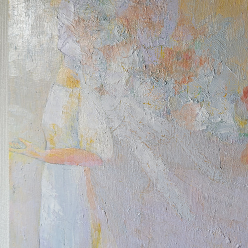 原画 絵画 『光の祝福』 油絵 キャンバスサイズF10 気軽に アート