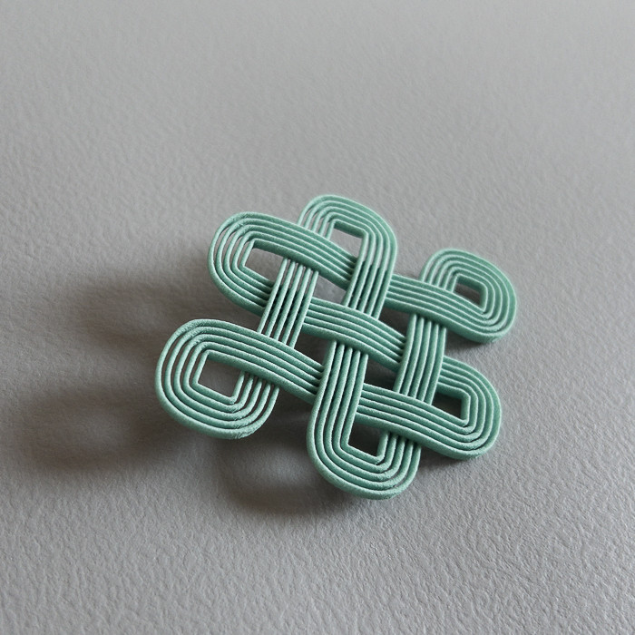 サムサーラ　ブローチ　ターコイズ