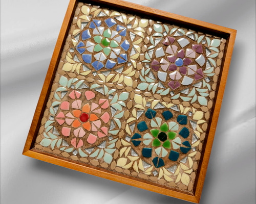 天然石モザイクアート 壁掛け 天然石モザイクアート 壁掛け 天然石モザイクアート 壁掛け