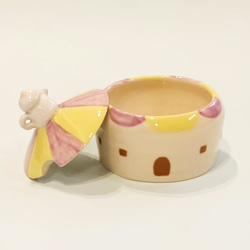 おうちの形のシュガーポット 1枚目の画像