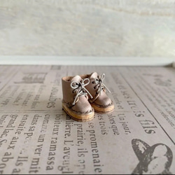 モンストドール ピュアニーモ ミニチュア靴 Mタイプ こげ茶 その他人形