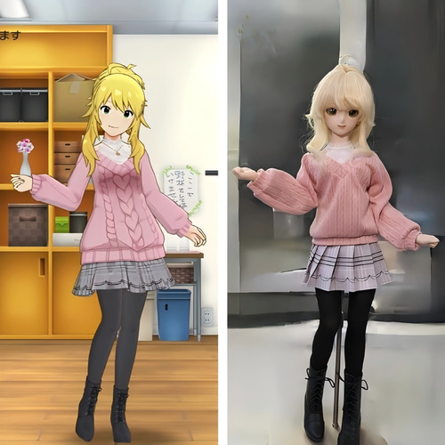 カフェヴィーニョ様 オーダー ドール服 ハンドメイド