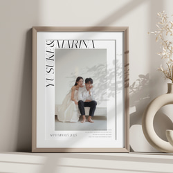 【前撮り/お好きなお写真で】結婚式｜ウェディング｜ウェルカムボード｜フォトボード 5枚目の画像